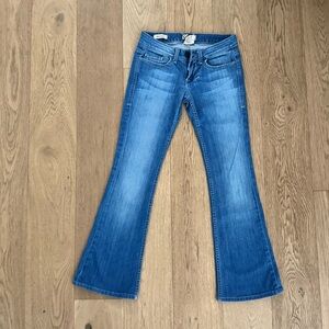 William Rast Y2K Indie Sleaze Vintage Low Rise Flare Belle Jeans Size 24